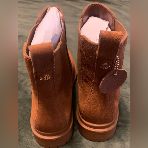 Ralph Lauren Women's Corinne Pull-On Chelsea Booties - Picture 3 of 4